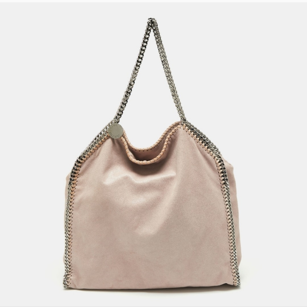 Stella McCartney nude/blush tote bag small
